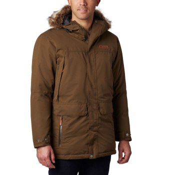 Columbia Muške Jakne - South Canyon Long Down Parka Big Maslinasto Zelene | OHQR-51389